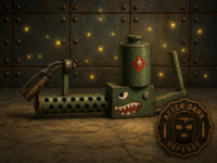 XM42 Lite Flamethrower - OD Green NFT Digital Print